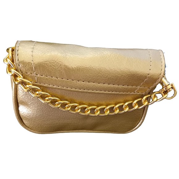 Gold Shimmer Cell Phone Bag by Lori Greiner NEW - Picture 2 of 4